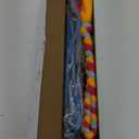 Interactive Flirt Pole Toy for Dogs Chase and Tug of War,Durable Teaser Wand with Pet Fleece Rope Tether Lure Toy to Outdoor Exercise & Training for Small Medium Large Dogs (Blue/Red, POLE-35 inches)