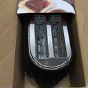 BLACK+DECKER 2-Slice Toaster, TR1278BD, Extra Wide Slots, 7 Shade Settings, 850 Watts, Frozen and Bagel Buttons (Compact)