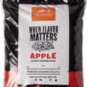 Traeger Grills Apple 100% All-Natural Wood Pellets for Smokers and Pellet Grills, BBQ, Bake, Roast, 18 lb. Bag