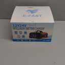 25Amp Car Battery Charger, Maintainer, 12V/24V LiFePO4 Lead Acid (AGM/Gel/SLA) Smart Trickle Charger, Engine Start Booster Mode, Battery Desulfator Repair Charger for Automotive Truck Motorcycle Boat