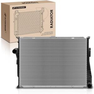 A-Premium Engine Coolant Radiator Assembly Compatible with BMW E46 Series M3 2001 2002 2003 2004 2005 2006, 3.2L, Replace# 17102228941, 2228941