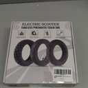 10x3 255x80 60/65-6 Off Road Solid Tire, Fit fot Joyor S10-S/ Y7-S Kugookirin G3PRO/ M4Pro Yume Y10/ D4+ Electric Scooter, Wear resistant, puncture resistant Tubeless Tire