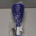 Luigi's Sink Plunger Kitchen - Sink Plunger Bathroom - Drain Bathtub or Shower - Small and Powerful Clog Remover - Commercial Style "Plumbers Plungers" with Large Bellows - Blue - Small