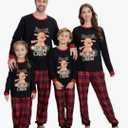 Christmas Pajamas for Family Matching Family Christmas Pajamas Matching Set Xmas Pjs Sleepwear (AB3-MEN, LARGE)