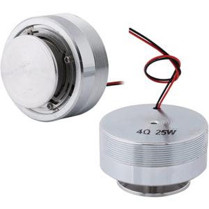 GOTOTOP Resonance Speaker, 2pcs 50MM All Frequency Louderspeaker Full Range Audio Speaker for Electronic Equipment(4 25W)