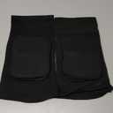 Dance, Wrestling, Basketball, Volleyball Knee Pads for Women, Knee Protector Soft Knee Pads for Work (Black, L)