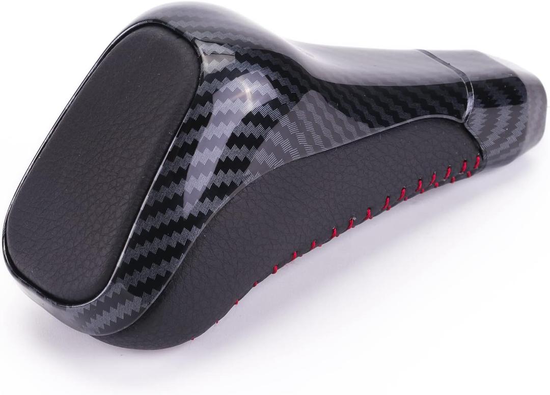 WOWAUTO Automatic Gear Shift Knob - Replaces PTR5734140 PTR57-34141 - Compatible with Toyota 4Runner 2012-2023 Toyo,a Tundra TRD PRO 2014-2021 Shifter Knob Handle Lever (Carbon Fiber)