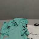 Momcozy Baby Wrap Carrier, Ergonomic Infant Slings for Newborn to Toddler 8-35 lbs, Adjustable Baby Wrap for Adult Fits Sizes XXS-XXL, Easy to Wear Baby Carriers, Lake Blue