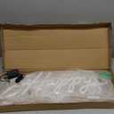 Happy Birthday Neon Sign - Large Happy Birthday Light Up Sign for Wall Decor with USB Powered, Adjustable Brightness Reusable LED Light Sign for All Birthday Party Decoration(16.5 x11inches,White)