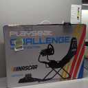 Playseat Challenge Sim Racing Cockpit | Foldable & Adjustable | For High Performance Sim Racing  Anywhere, Anytime| Supports all Steering Wheels & Pedals | For PC and Console | Nascar edition