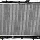 BDFHYK CU2599 Aluminum Radiator Compatible with Honda Accord 2003-2007 2.4L l4 Replace CCU2797, 2797,2599,3185,19010RAAA11,19010RAAA72,19010RJEA01,19010RAAA81,19010RAAA71,19010RAAA12,19010RAAA11