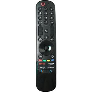 MR21GA Replacement IR Remote Control for 2021 LG UHD OLED QNED NanoCell 4K 8K Smart TV 43NANO75UPA 50NANO75UPA 50NANO77ZPA 50NANO80UPA 50NANO85APA 55NANO75UPA 55NANO77ZPA 55NANO80UPA 55NANO85APA