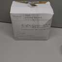 Getstar Hand and Dish Soap Dispenser Set, Ceramic Soap Dispenser for Bathroom and Kitchen with Rust Proof Pump and Tray, Set of 2 (Black Pump)