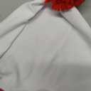 Family Halloween Costume，Red and White Striped Cosplay T-Shirt, Outfit Glasses Hat Shirt Suits XL