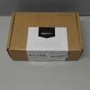 Amazon Basics Manchester Reversible Privacy Door Lever, Keyless, Matte Black, 1-Pack