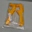 2 Pieces 5 Gallon Paint Can Opener Plastic Bucket Lid Opener Paint Can Lid Opener Pail Lid Lifter Bucket Lid Remover Bucket Opener Tool, Orange