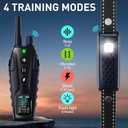 Shock Collar for Dogs - 4500FT Dog Training Collar with Remote, Waterproof e Collar with Flashlight, 4 Training Modes, Keypad Lock, Rechargeable Dog Shock Collar for Small Medium Large Dogs