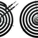 Stove Burner 234710(WB30M1) 6 Electric Stove Top Burner For GE Hotpoint RCA Range Stove by TOP-HEATER,Match WB30M2 Electric Burner,5-Turn Electric Range Burner Element,2Pack