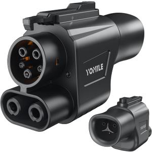 2025 Upgraded for Tesla Supercharger to CCS1 Charger Adapter [Max 500A, 1000V] Fast Charge NACS to CCS Electric Vehicle Charging Adapter Compatible with Tesla Supercharger, Fit for Rivian, Ford, GM EVs