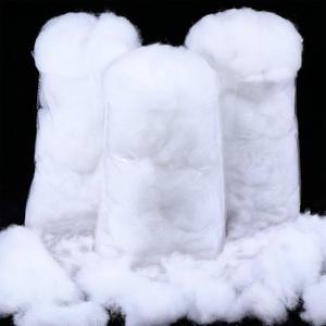 Shappy 28.22 Ounce/ 800 g Christmas Fake Clouds Snow Decoration Artificial White Cloud Fiber Faux Fluffy Snow Indoor Soft Artificial Fake White Cotton Winter Craft Decor Xmas Tree Village Displays