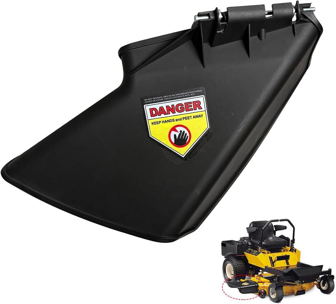 deawater 631-05229 Deck Discharge Chute Deflector for MTD, Craftsman, Troy-Bilt, Cub Cadet, Yard Machine - Fits LT1040, LT1045, LT2042, Replaces 631-0216, 631-05193, 731-1031