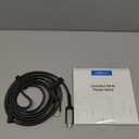 JSAUX 4K DisplayPort to HDMI Cable Adapter 10FT, DP to HDMI Male Video UHD 4K@30Hz/2K@60/1080P@120 Nylon DP to HDTV Uni-Directional Cord for Dell, Projector, Desktop, AMD, NVIDIA, Lenovo, HP, ThinkPad (10FT, Grey)