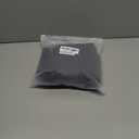 ZLINA Set of 2 Black Faux Fur Decorative Throw Pillow Covers Fluffy Striped Pillowcase Cushion Covers 18 x 18 Inch Decor Sofa Couch Bedroom