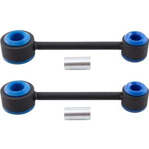 TRQ Rear Sway Bar Stabilizer Link Set Compatible with 2005-2014 Ford Mustang