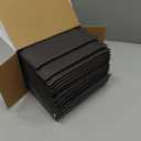 6x10 100% Biodegradable Bubble Mailers,25 Count Kraft Black #000 Compostable Padded Packaging Wrap Envelopes Pouches Eco Friendly Self Seal Bags