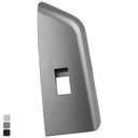 Door Window Switch Bezel Rear Left Driver Side Compatible with Toyota Tundra 2007-2010 Toyota Sequoia 2008-2010 Silver