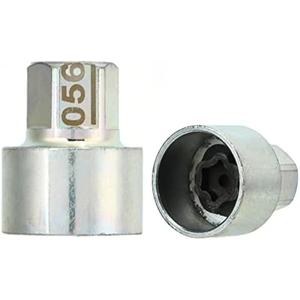 Car Anti Theft Wheel Lock Lug Nut Screw Removal Key Lugnut Socket Replacement for 1 3 5 6 7 Series X1 X2 X3 X4 X5 X6 Z4 (056)