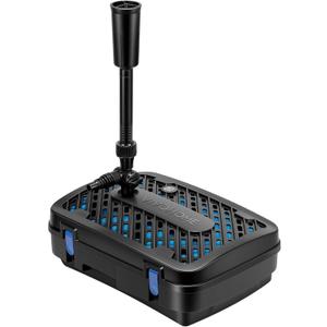 VIVOHOME All-in-One Pond Filter Fountain System Kits, 260 GPH Submersible Water Pump for Ponds up to 790 Gallons
