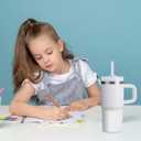 WUQID Higher Silicone Boot Compatible with Stanley Quencher H2.0 & IceFlow Flip & ProTour 40oz 30oz 20oz 14oz, Fit Same Diameter 14oz 20oz 30oz 40oz Tumbler Cups Anti-Slip Bottle Bottom Sleeve Cover (Frost)