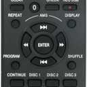 Allimity RM-ASU100 RMASU100 Replacement Remote Control Compatible with Sony Compact Disc Player CDP-CE500 CDPCE500