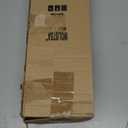 2 Pack Antique White Curtain Rods for Windows 48 to 84 Inch, Adjustable Vintage Decorative 1 Inch Heavy Duty Curtain Rod, Rustic Farmhouse Drapery Pole with Boho Netted Texture Flower Finials