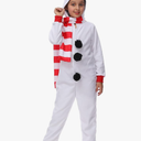 Wizland Animal Costume for Kids, Leopard Cow Monkey Reindeer Tiger Dalmatian Snowman Santa for Christmas Halloween, 12-14Y