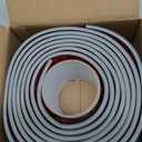 Rubber Bond Garage Wall Protectors - 4in x 12ft Strong Self-Adhesive Rubber Bumper Protectors for Garage Walls - Waterproof and Anti-Scratch Garage Wall Protector for Car Doors (Black)