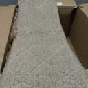 COSY HOMEER Edging Stair Treads Non-Slip Carpet Mat 28inX9in Indoor Stair Runners for Wooden Steps, Edging Stair Rugs for Kids and Dogs, 100% Polyester TPE Backing (15pc, Beige)