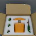 GICEY Cactus Measuring Spoons Set in Pot Ceramic Cute Small Cacti Measuring Spoons and Cups Green for Baking, Salt, Sugar Housewarming Gifts (Green）