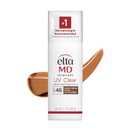 EltaMD UV Clear Tinted Face Sunscreen, SPF 46 Oil- Free with Zinc Oxide, Dermatologist Recommended (Deep Tinted (Deeper Skin Tones) 1.7 oz)
