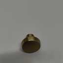 Amerock | Cabinet Knob | Champagne Bronze | 1-5/16 inch (33 mm) Diameter | Blackrock | 1 Pack | Drawer Knob | Cabinet Hardware