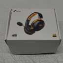 KOFIRE Wireless Gaming Headset, 2.4GHz USB Gaming Headphones with Bluetooth 5.4, 53MM 3D Stereo Sound, 65H Battery, ENC Noise Canceling Mic, 3.5mm Wired, for PS5, PC, PS4, Mac, Switch, Black-Orange