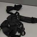 Waterproof Dog Boots for Small/Medium Dogs -Dog Paw Protectors Dog Suspender Boots Anti-Slip Pet Shoes for Outdoor Walking, Reflective Stay-On,Dirt-Proof Comfortable Booties (Black, Large)