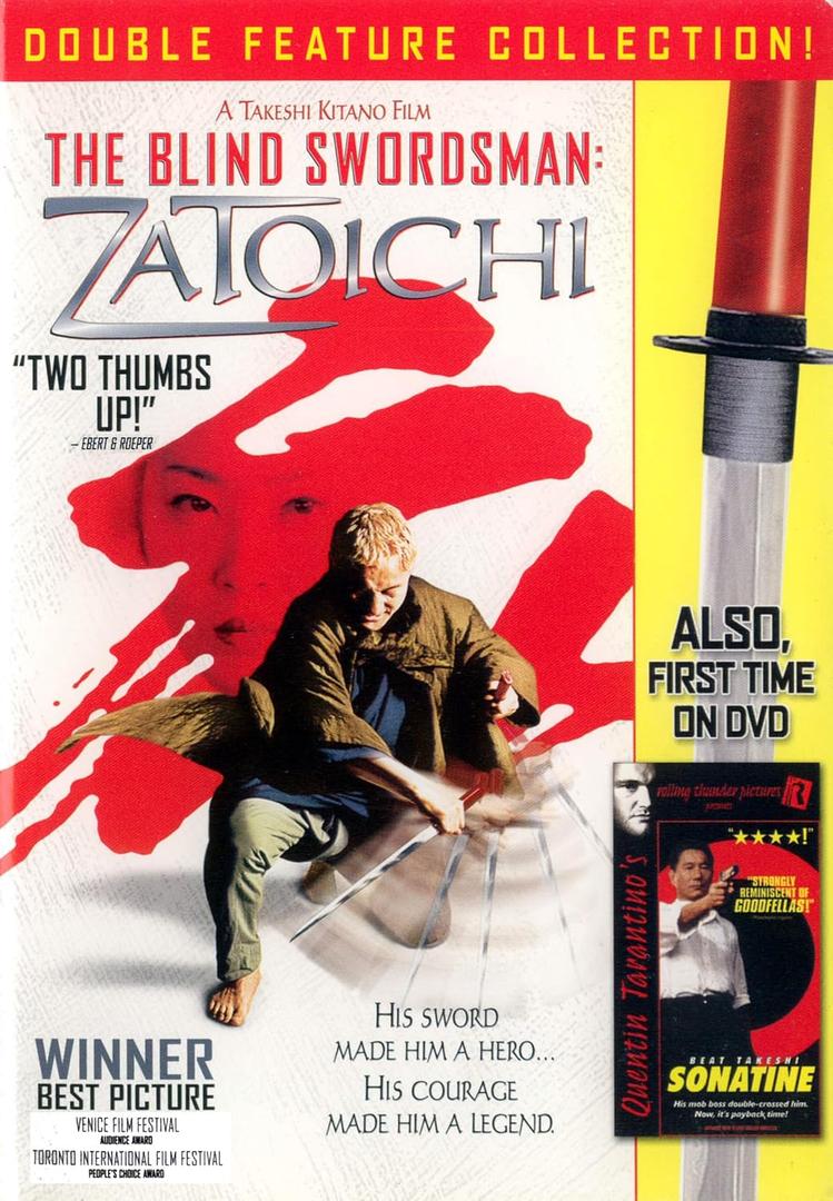 The Blind Swordsman: Zatoichi / Sonatine [DVD]