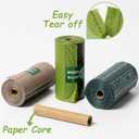 GREENER WALKER Poop Bags for Dog Waste, 1080 Doggy Waste Bags Extra Thick Strong 100% Leak-Proof (Green)