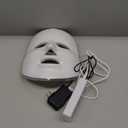 7-1 Colors LED Facial Skin Care Mask,Red Light Mask for Face, LED Facial Mask Light,Salon or Home,White.