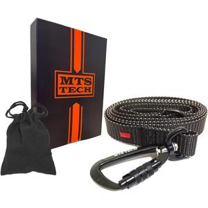 3 x Dog Leash with Soft Handle, 4 FT, Supports Small, Medium, and Large Dogs, Cool and Heavy Duty for Walking, Running, and Training.Carabiner Clip. Black, S Size (BR, 4 FEET)