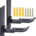 Rc Car Storage Rack Wall Hangers Wheel Mount Display Stand for 1/18 1/16 1/10 1/8 1/5 Crawler Car Model RC Hobby Trucks (Black)