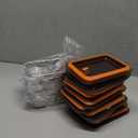 10 Pack Stainless Steel Food Storage Containers with Leak-Proof Lids, 16oz Reusable Metal Meal Prep Lunch Boxes, Stackable, BPA-Free, Dishwasher Safe for Snacks, Fruits & On-the-Go Meals