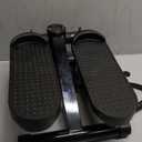 Hydraulic Fitness Stepper with LCD Monitor - Mini Stepper and Resistance Bands